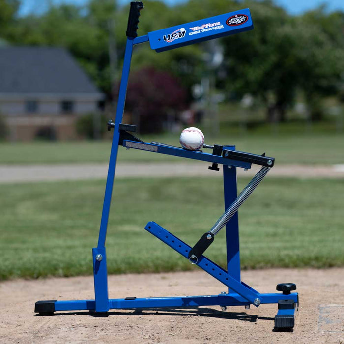 Blue Flame Ultimate Pitching Machine | HittingWorld.com