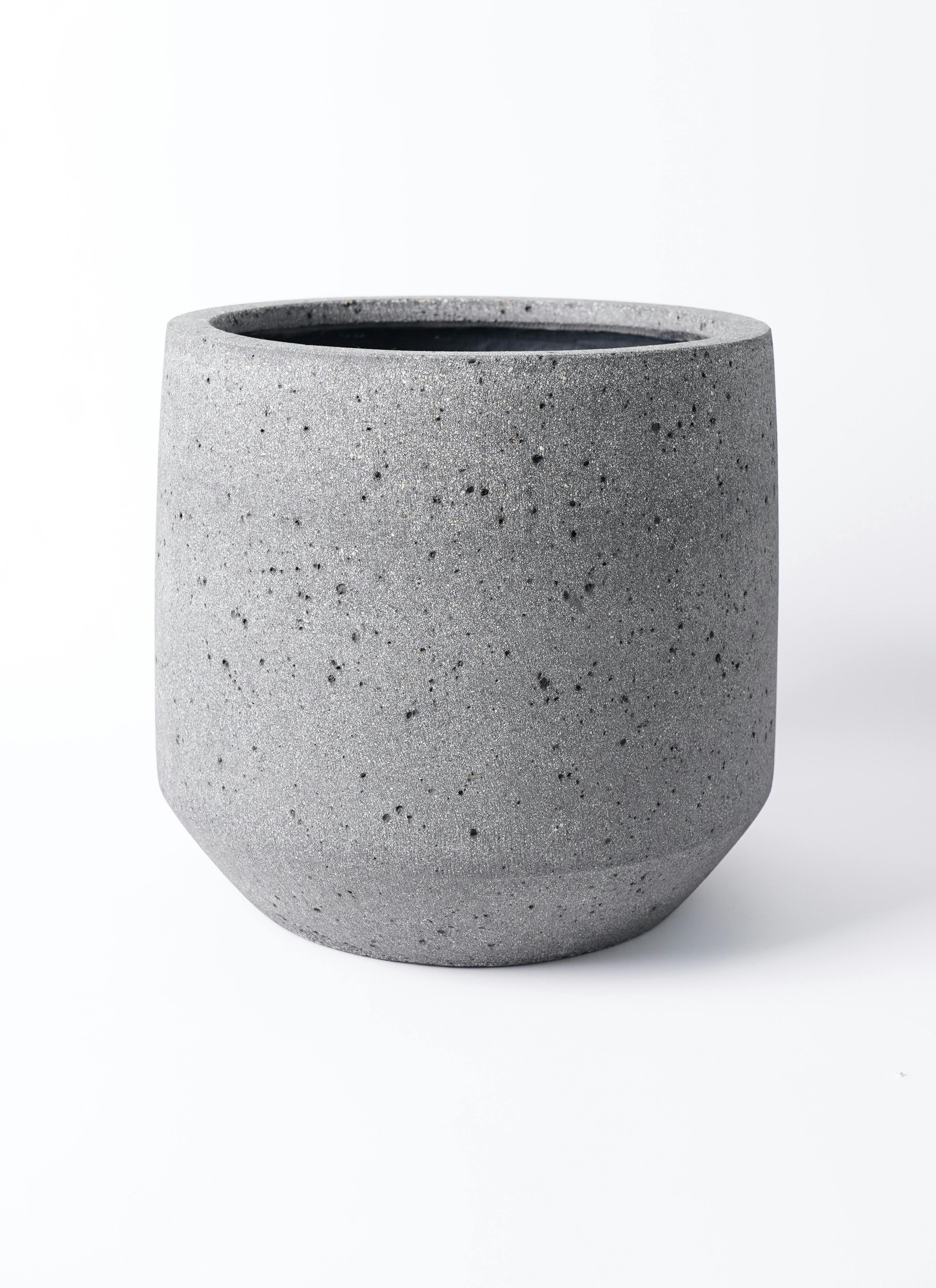 グレーの鉢カバー・植木鉢 | 観葉植物の鉢ならHitoHana