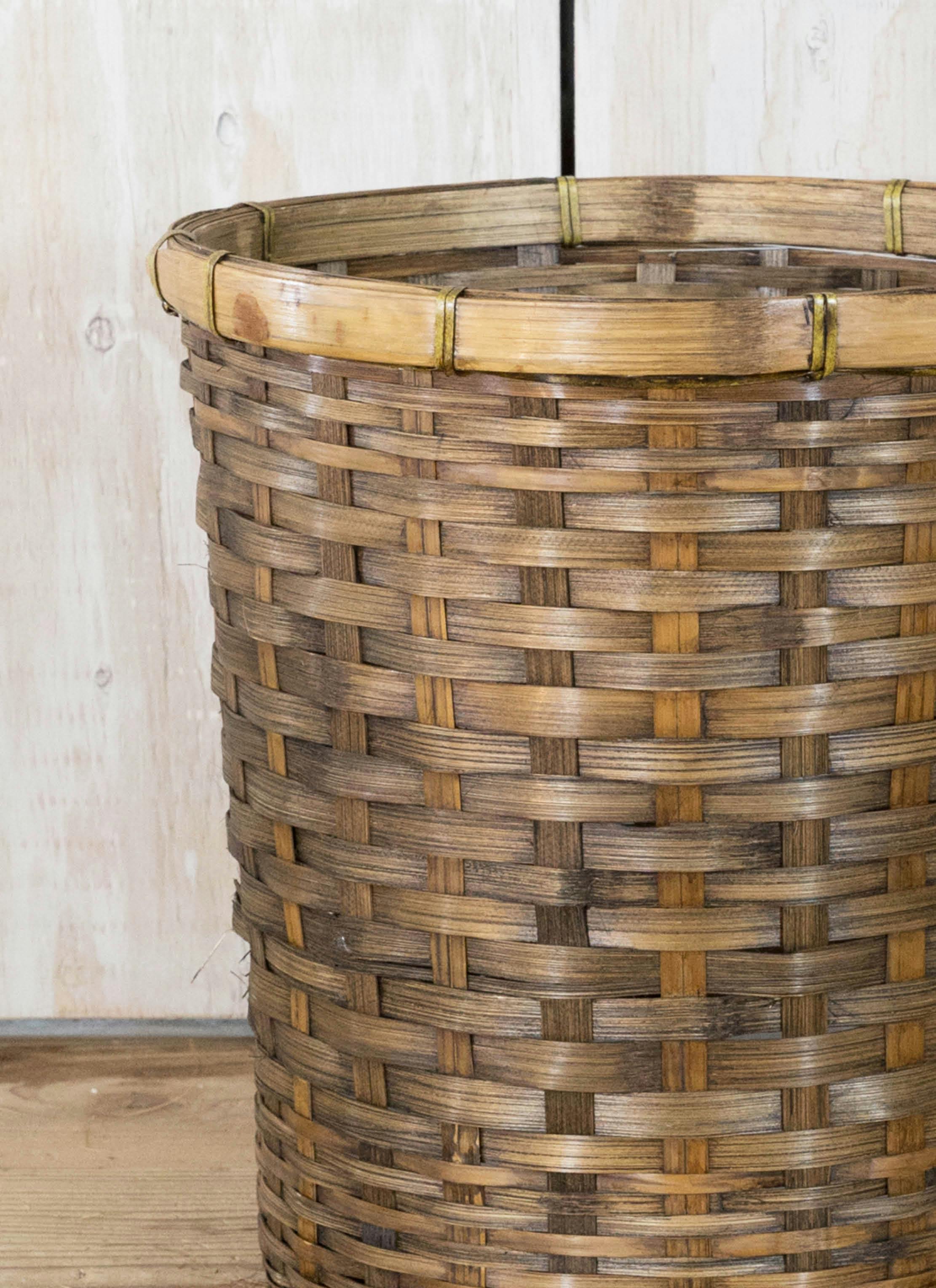 鉢カバー 竹バスケット 8号鉢用 VK-08 | 鉢カバー・植木鉢ならHitoHana