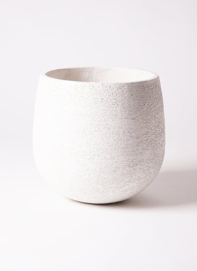 鉢カバー Eco Stone（エコストーン） 8号鉢用 white #stem F1806 | 鉢