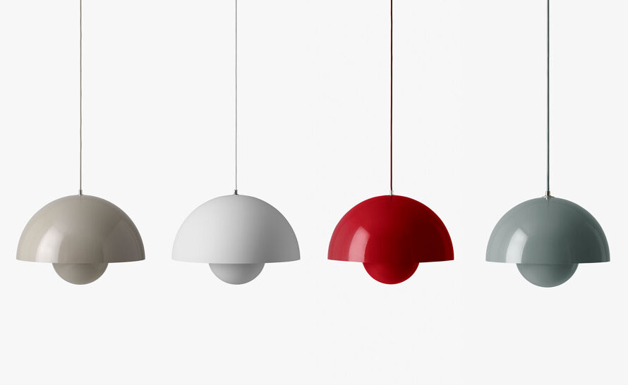 Flowerpot VP2 Pendant Lamp by Verner Panton from &Tradition | hive