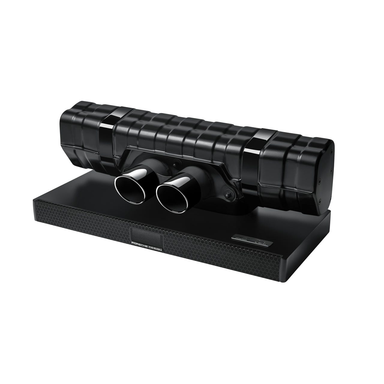 This $3000 Bluetooth Speaker is Made From a 911 GT3 Exhaust