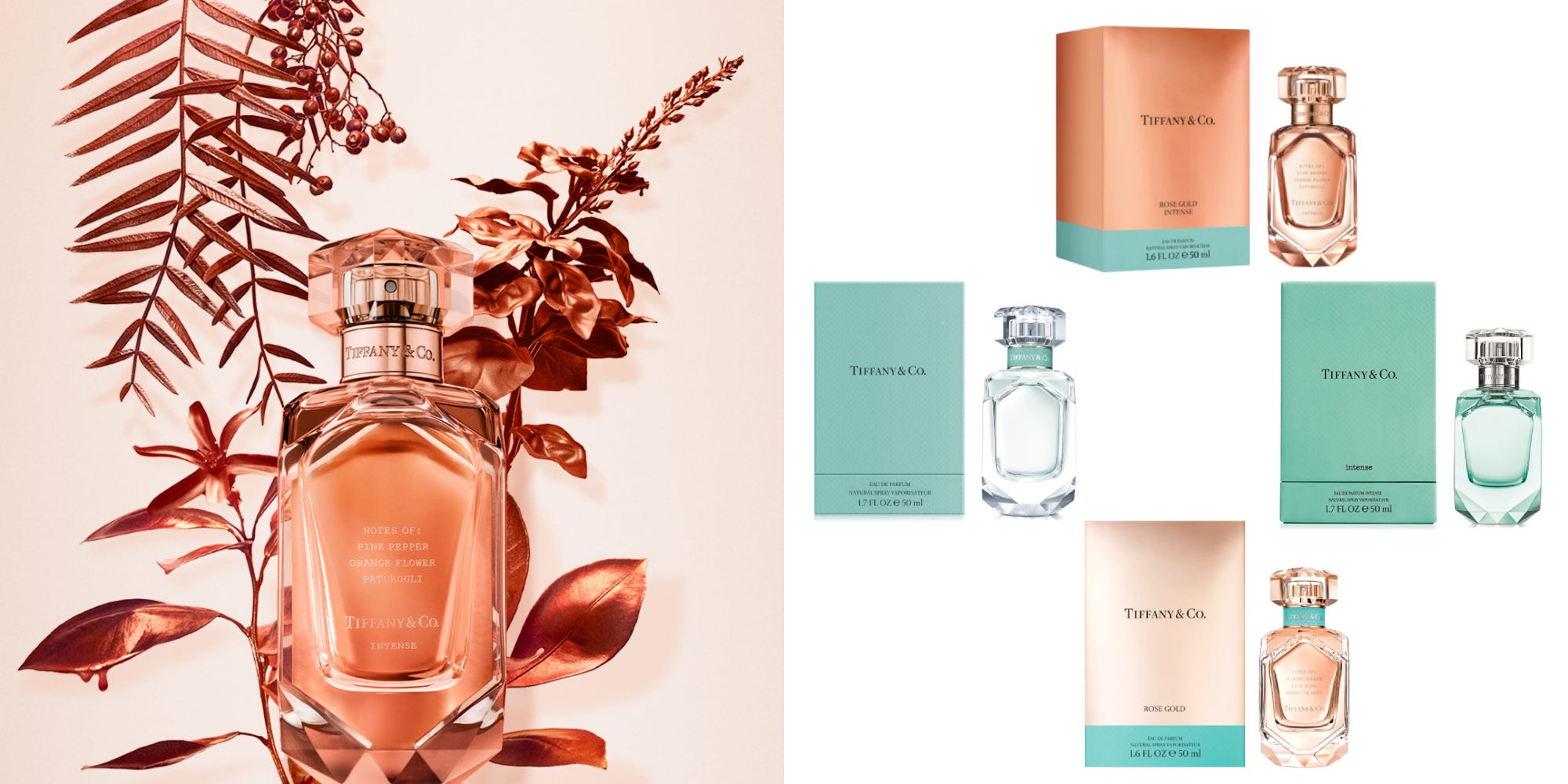 ティファニーのジュエリーを表現したオードパルファム「ローズ