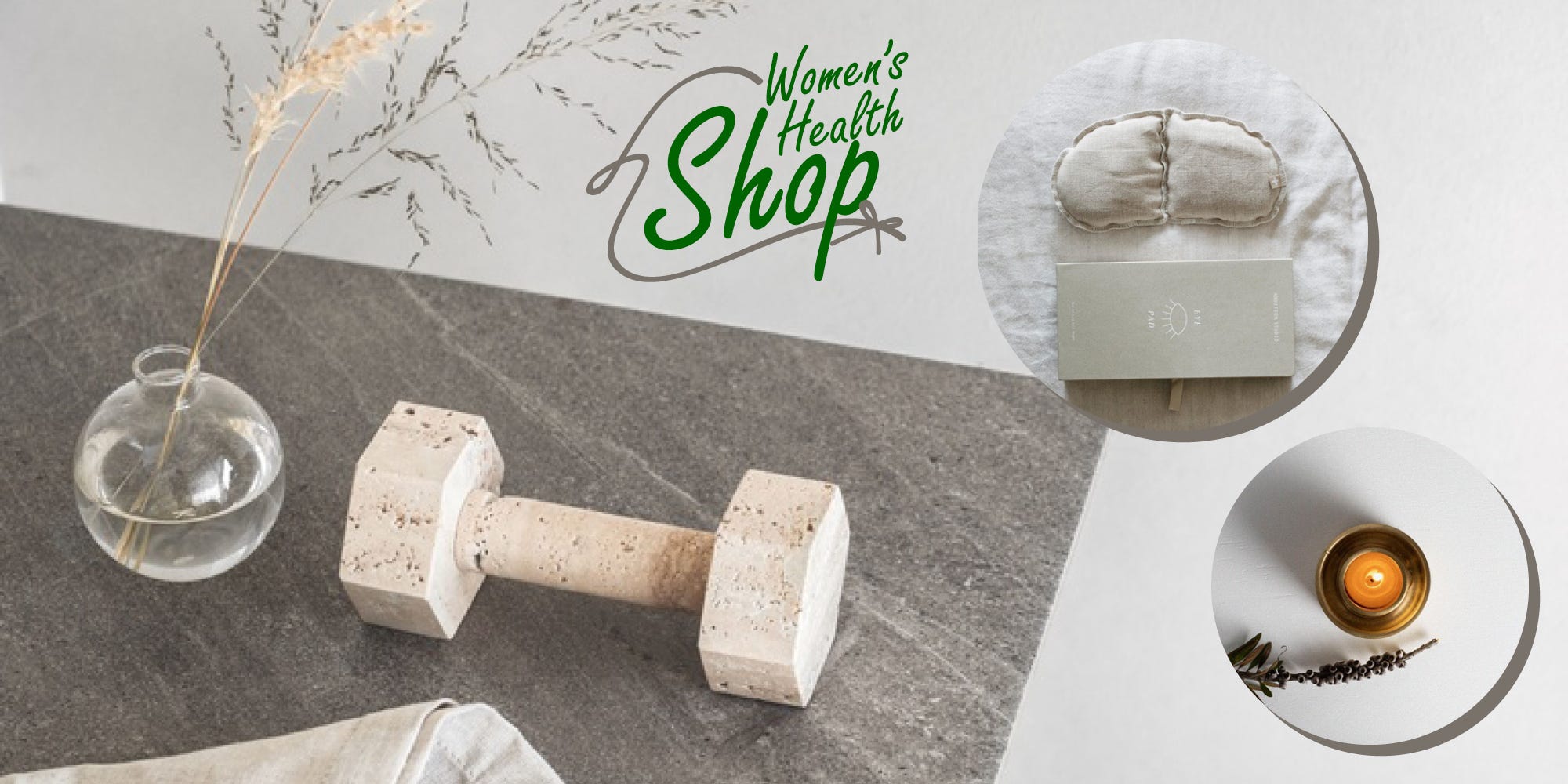 おしゃれすぎるルックスに心酔。﻿天然石を彫刻した「ダンベル」が