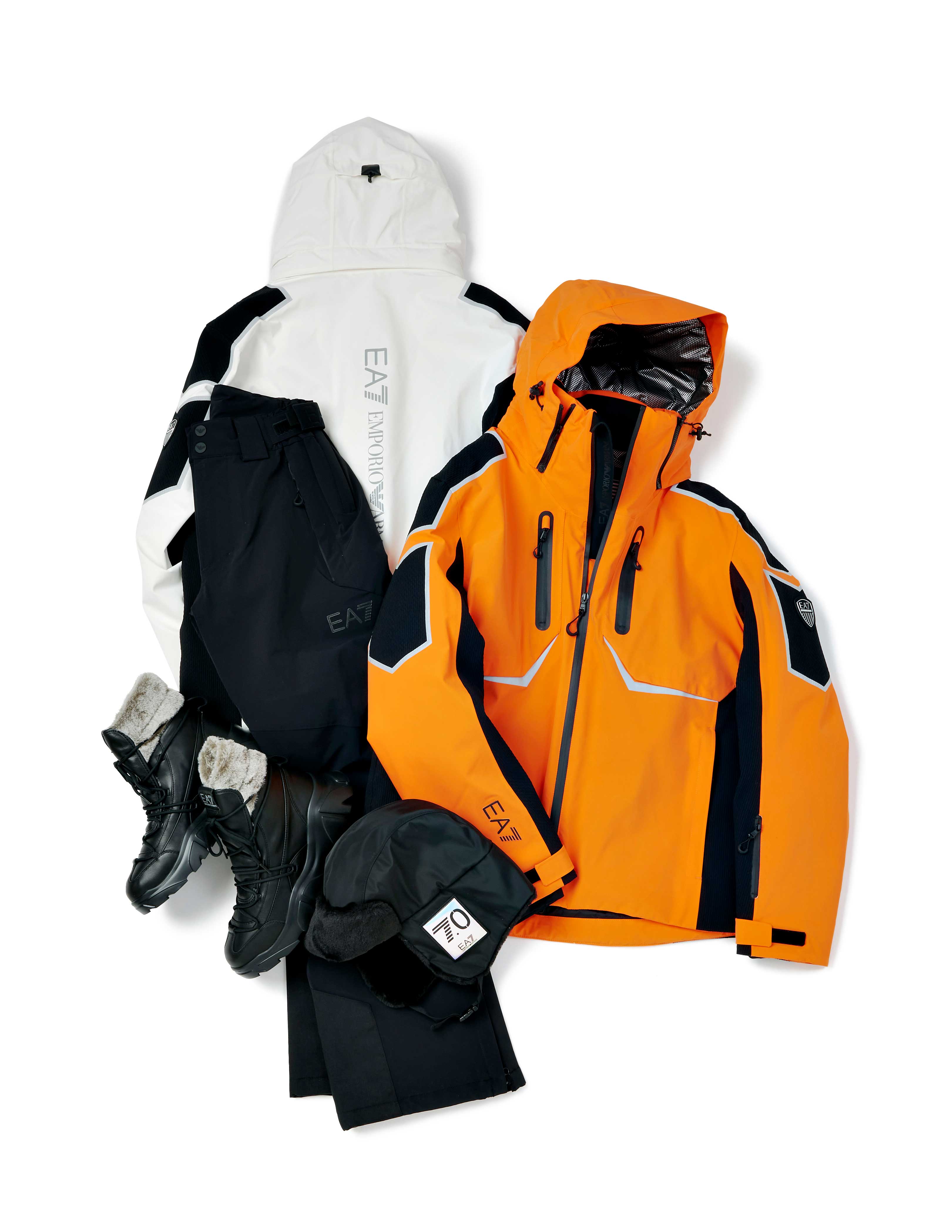 エンポリオ アルマーニ EA7」の街着としても着用可能な、今どき