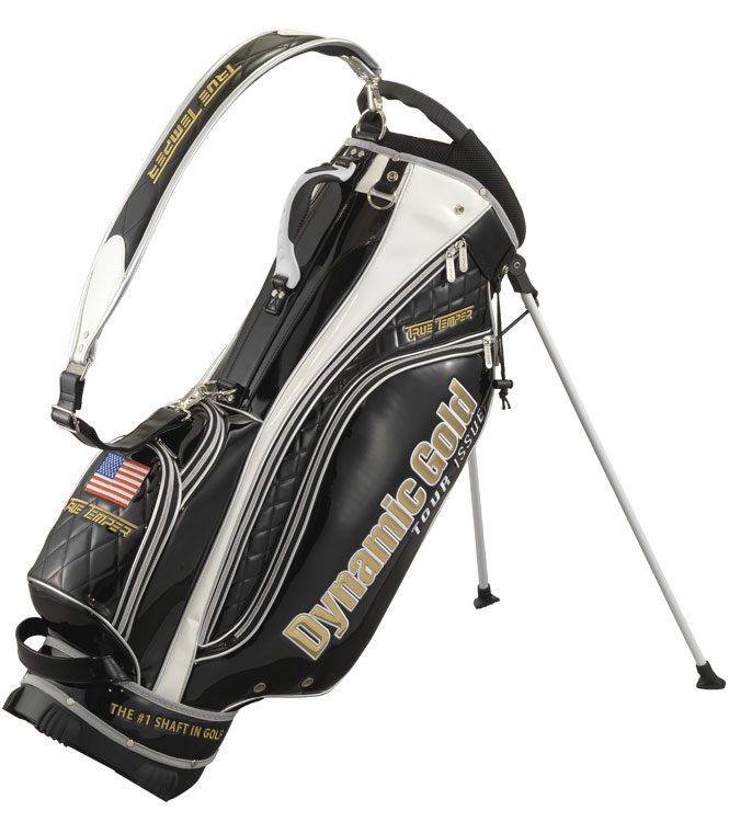 ダイナミックゴールド・スタンドキャディバッグ(ブラック)｜株式会社