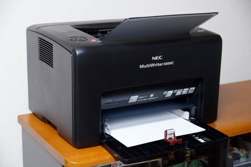 カラーレーザープリンタに乗り換えた！ (1)NEC 5600C 設置編: 旧