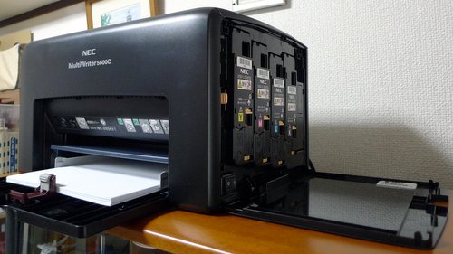 カラーレーザープリンタに乗り換えた！ (1)NEC 5600C 設置編: 旧