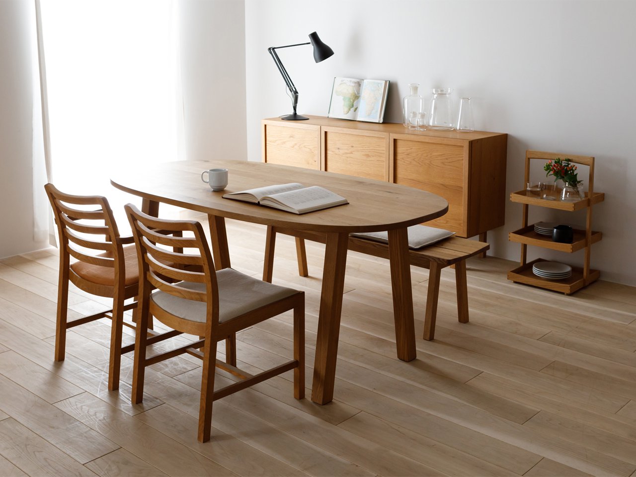 CORNICE 3トレイテーブル039 - 広松木工