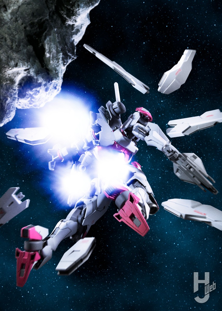 水星の魔女 』前日譚「PROLOGUE」に登場した「ガンダム・ルブリス」を