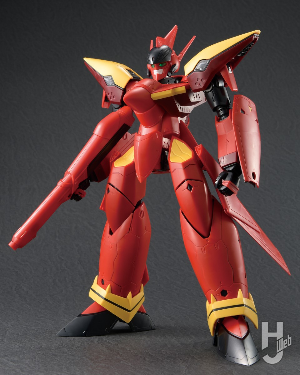 PLAMAX「VF-19改 ファイヤーバルキリー（熱気バサラ機）」素組み