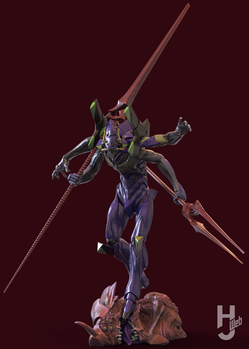 異形のEVA「ARTPLA エヴァンゲリオン第13号機（仮）」開発順調！四眼四