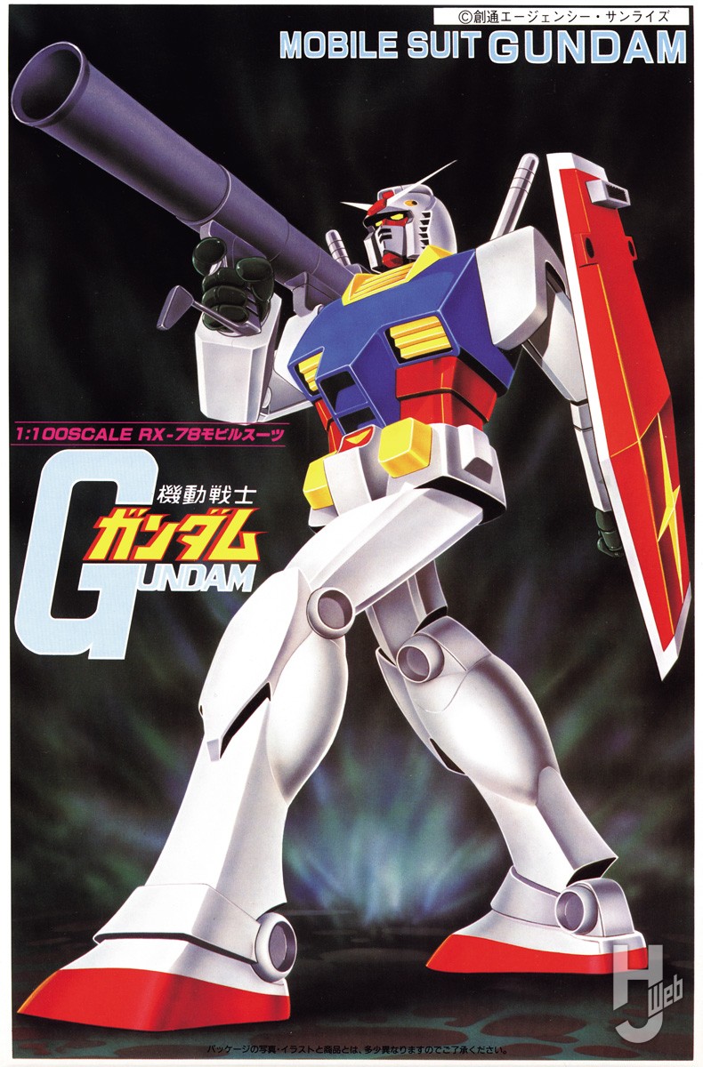 1/100スケール「RX-78-2 ガンダム」の進化を辿る。コア・ブロック