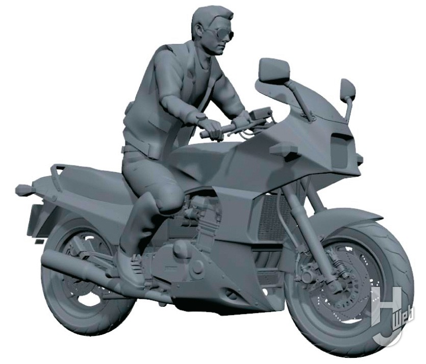 モンモデル製「カワサキ Ninja ZX-10RR」から、Mach3models「トップ