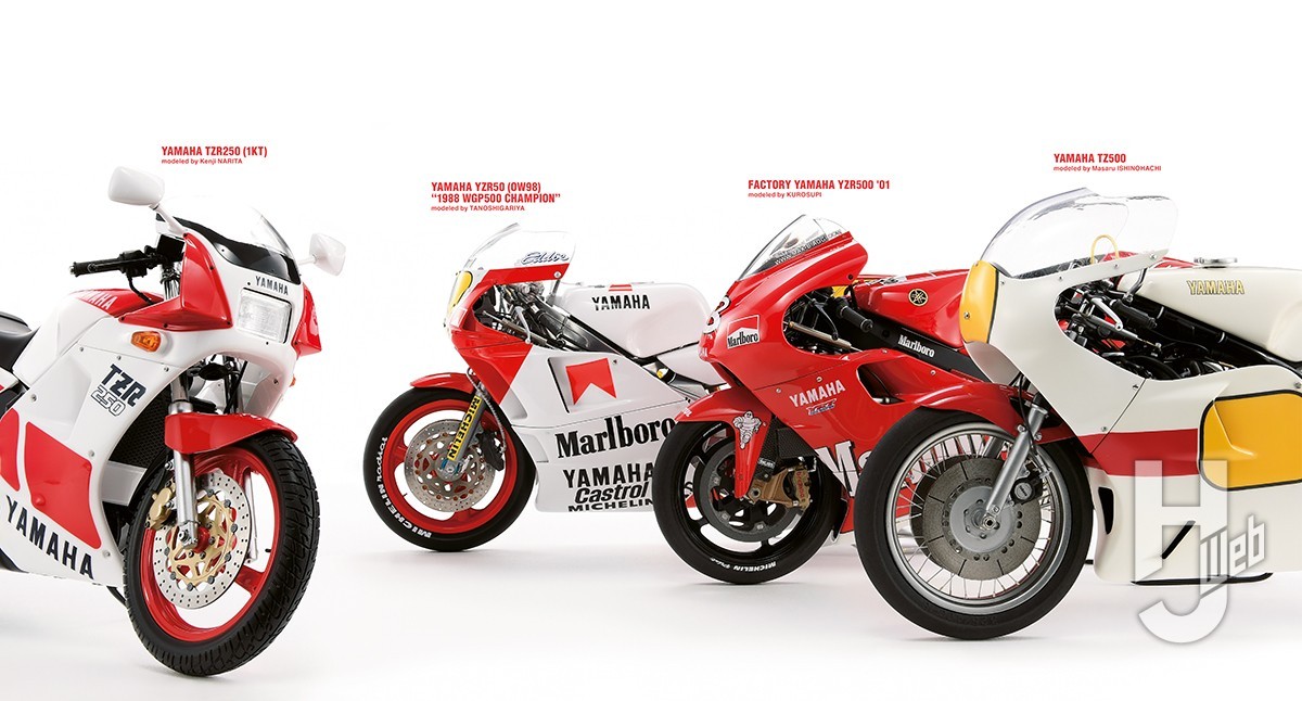 YAMAHA RACER BIKE MODEL SPECIAL FEATURE ヤマハ YZR500 “1988 WGP500