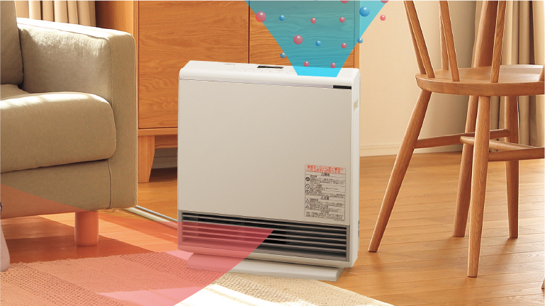 ランクプラス 140-6203型 - ガスファンヒーター｜大阪ガス