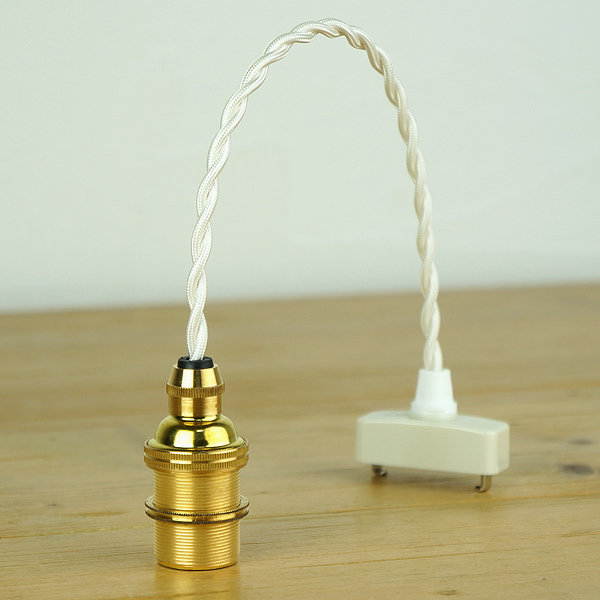 アンティーク ランプ シェード用 照明ペンダント コード ソケット