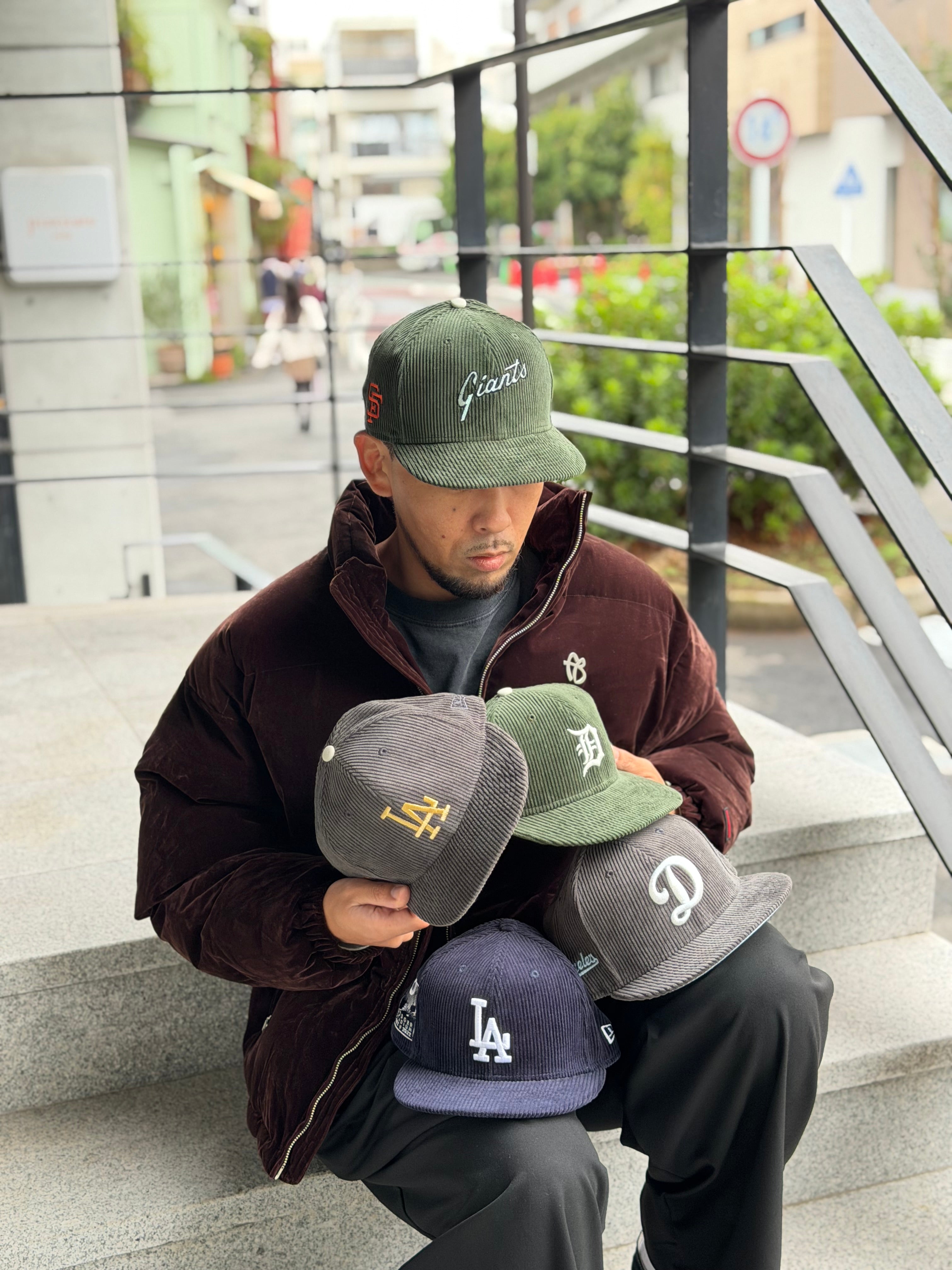 NEW ERA LOS ANGELES DODGERS - RC 59FIFTY CO LA 8WCORD GRAY
