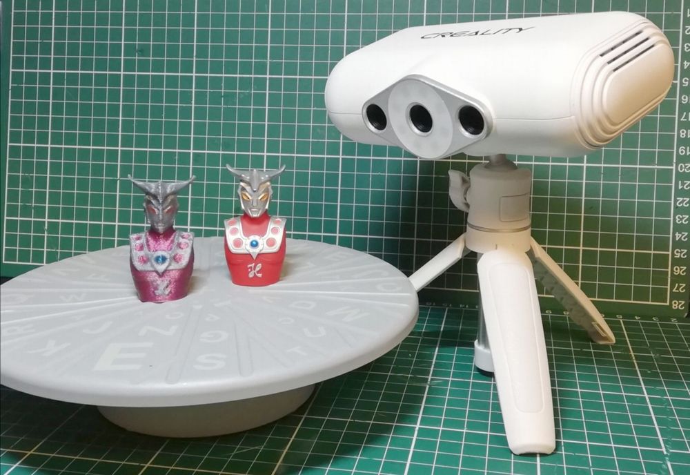 3Dスキャナー CR-Scan Lizard を使ってみた - 工作・ハンドメイド