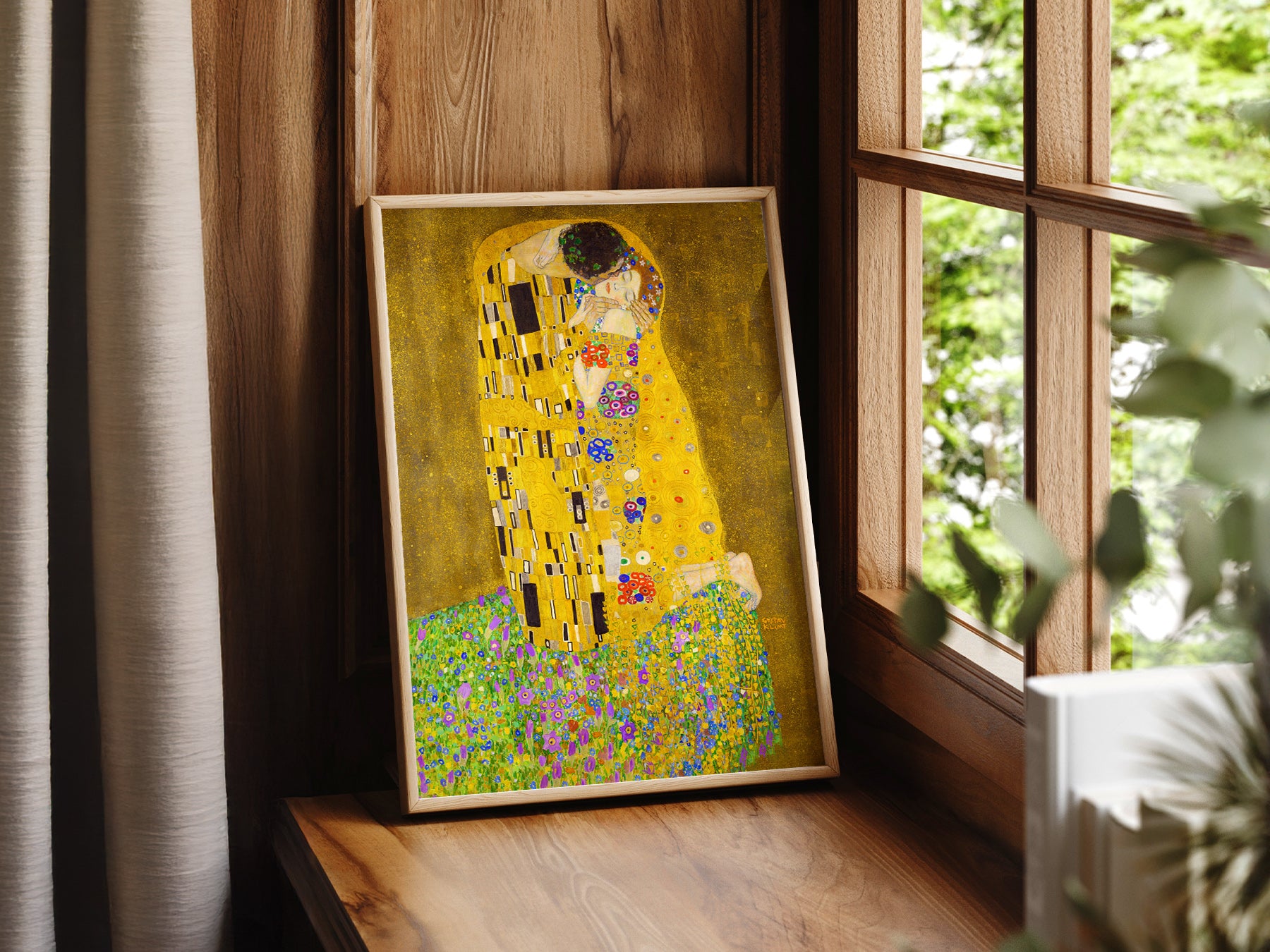 Gustav Klimt, The Kiss Print Fine Art – Home Poster Decor