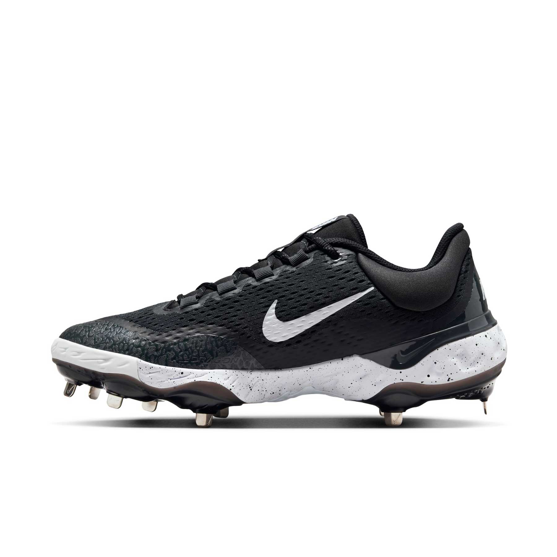 Nike Alpha Huarache Elite 4 Low Black/White/Smoke Grey – Home Run
