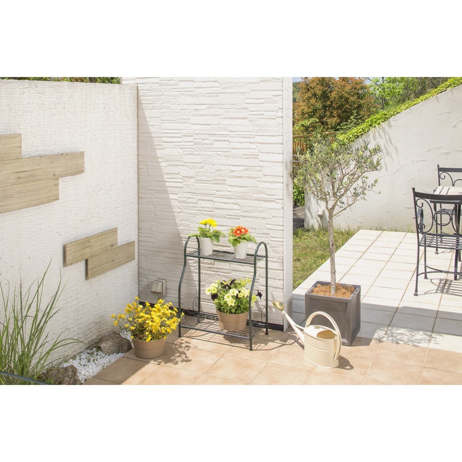 フラワースタンド 2段 NPM-FS05 4975149347643