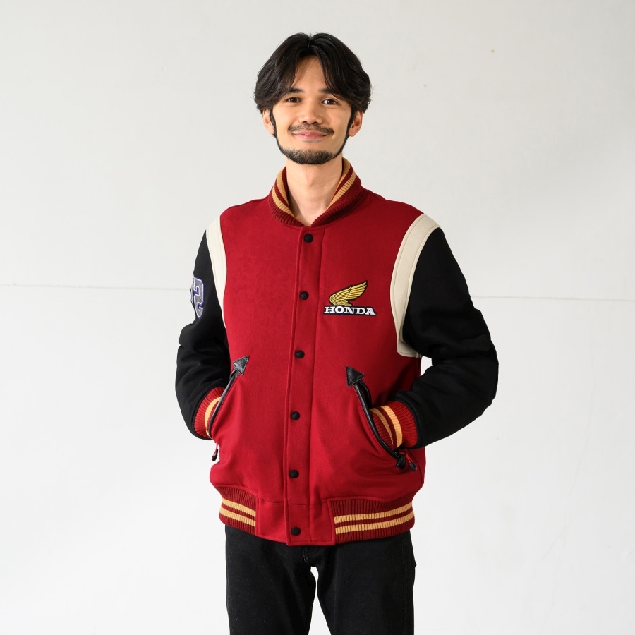 スタジアムジャンパー(S レッド): ウェア・グッズ｜HondaGO BIKE GEAR
