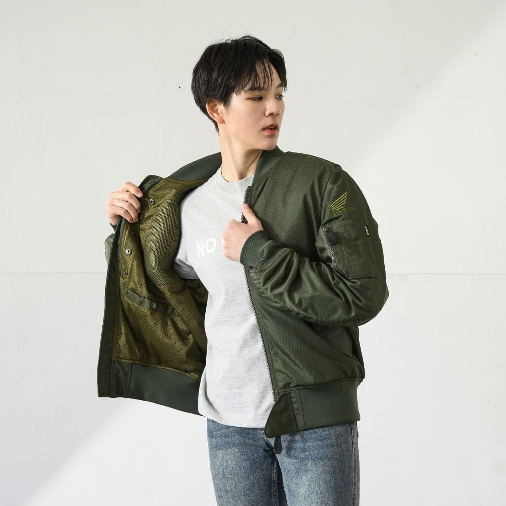 MA-1 メッシュブルゾン(WM セージグリーン): ウェア・グッズ｜HondaGO