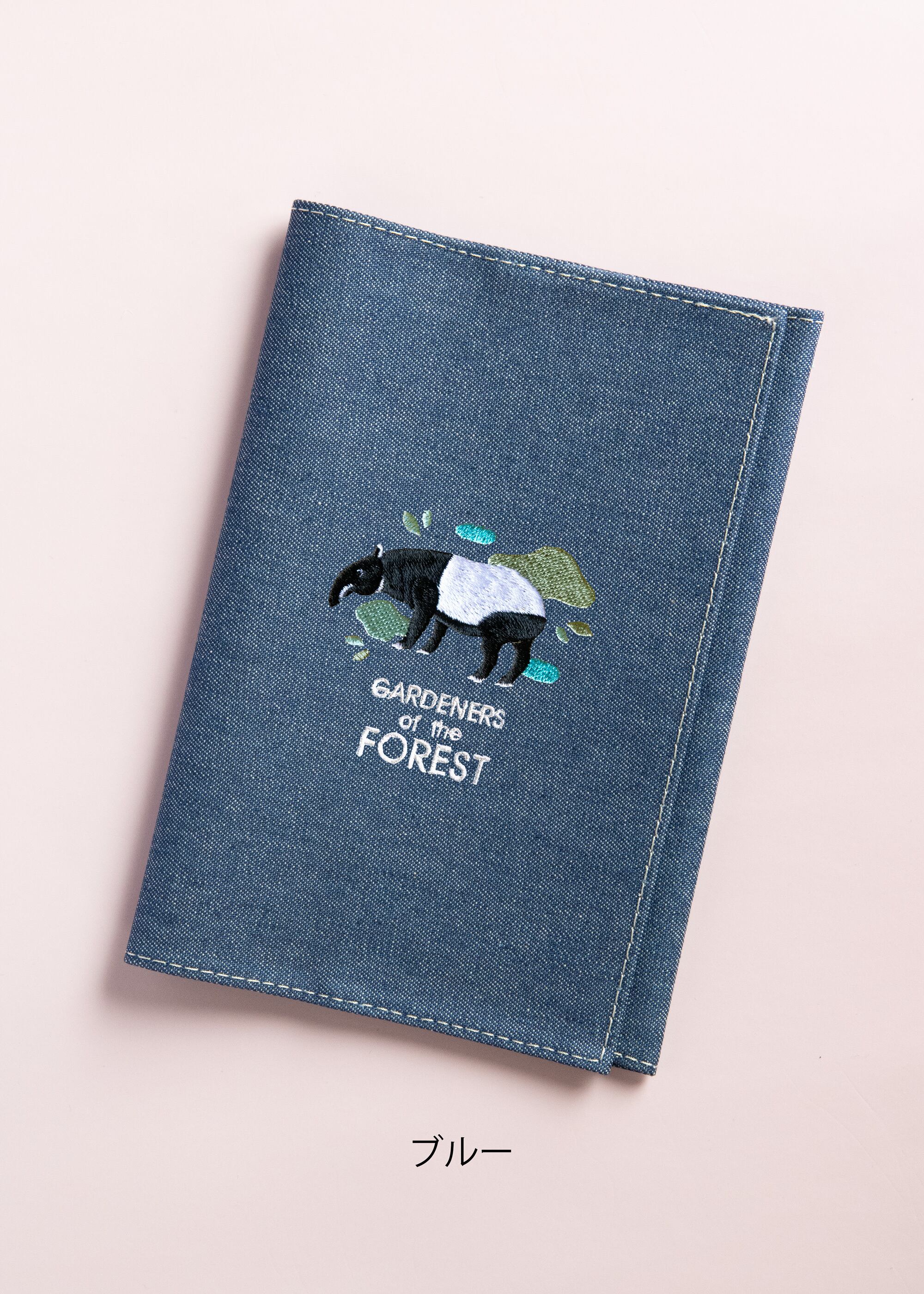 B6サイズ対応・刺繍デザインブックカバー｜honok限定クーポン