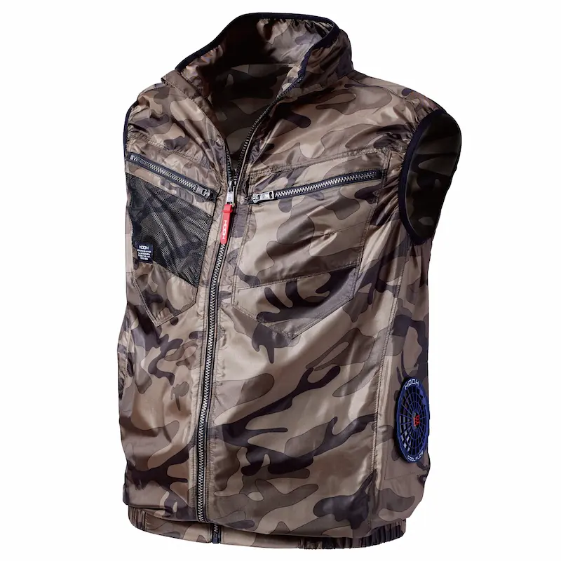 V7719サイドファンベスト 空調機能を取り入れたファン付き作業服- HOOH