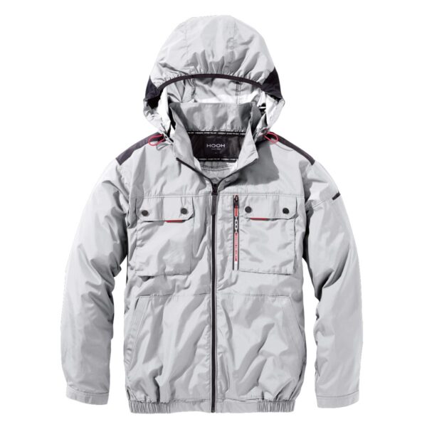 V1122ミドルファン長袖フードジャケット - HOOH VILEA 作業着と電動