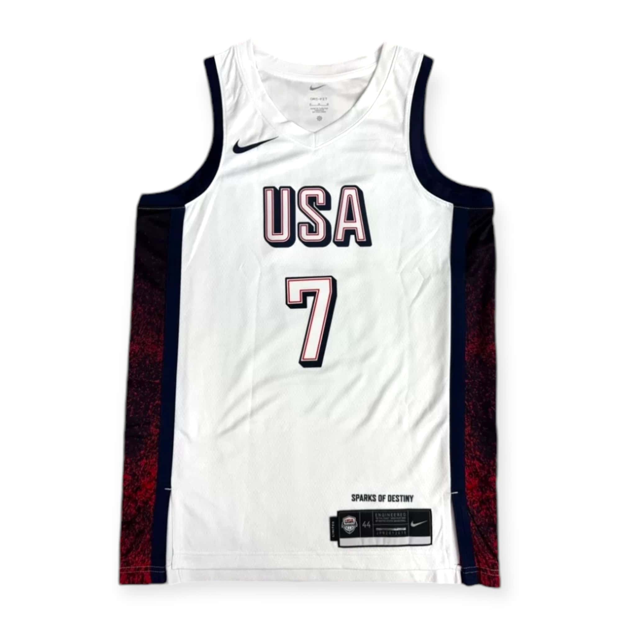 Nike 2024 Team USA Basketball Olympic Kevin Durant Swingman Jersey