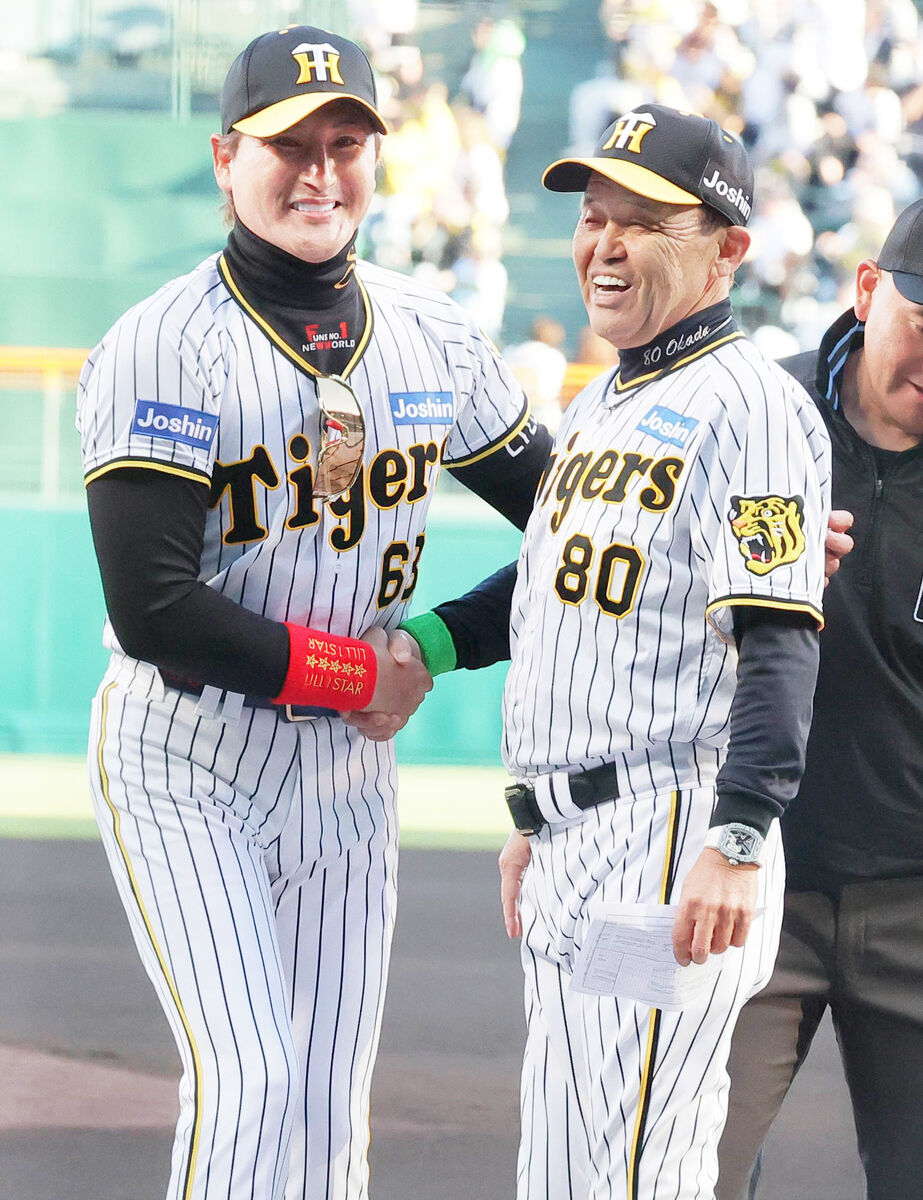 日本ハム】新庄監督、罰金覚悟で阪神ユニ着用 極秘作戦に「『あと一回