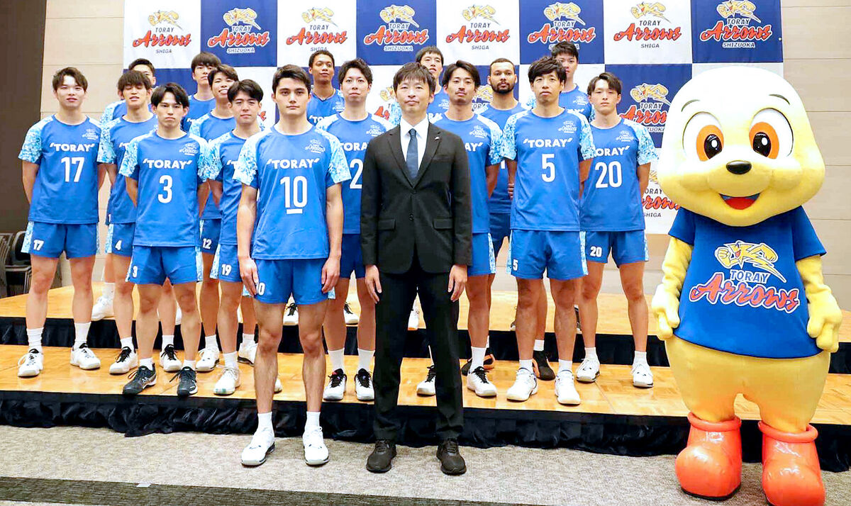 東レアローズ静岡が「SVリーグ」初代王者目指す…10月12日初戦