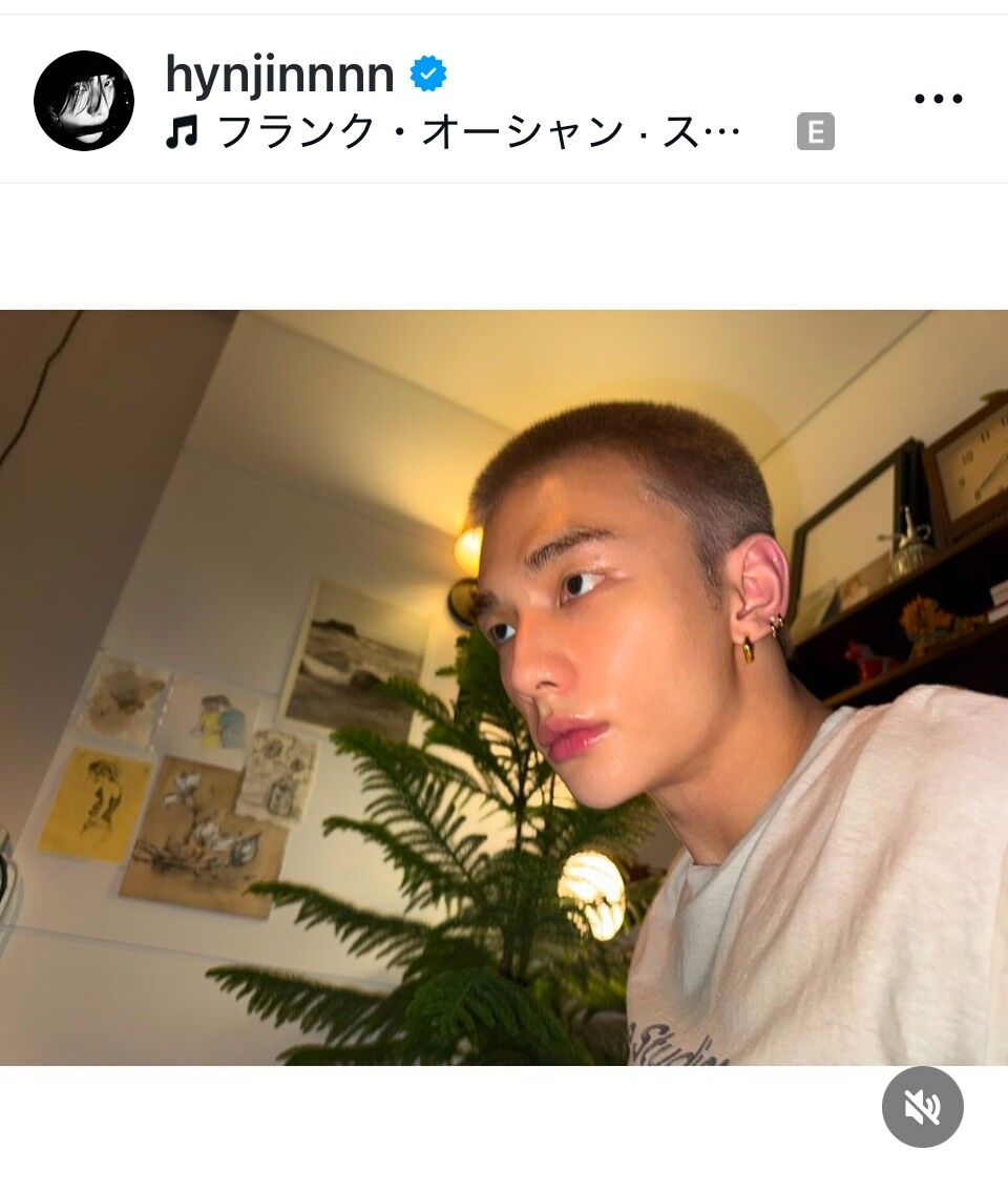 超ド級の激変！Stray Kidsのヒョンジンが丸刈りに…ファン衝撃