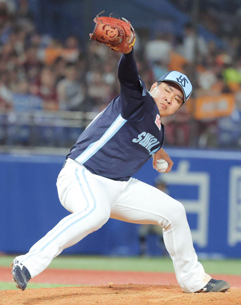 ヤクルト・荘司宏太、新人王狙う25歳左腕「目の前にいい先輩がいる