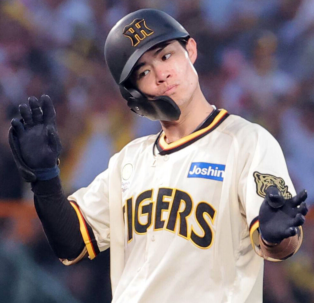阪神】中野拓夢が球団史上5人目の新人から5年連続100安打「数字は