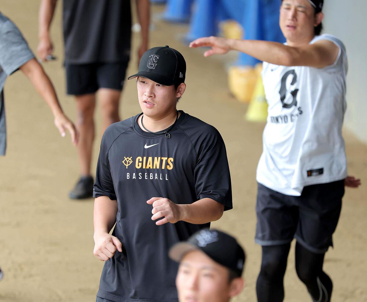 巨人】増田陸が2軍合流 - スポーツ報知
