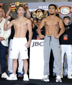 井上尚弥vsアフマダリエフ前日計量 有料公開に1492人！ 肉体美に大