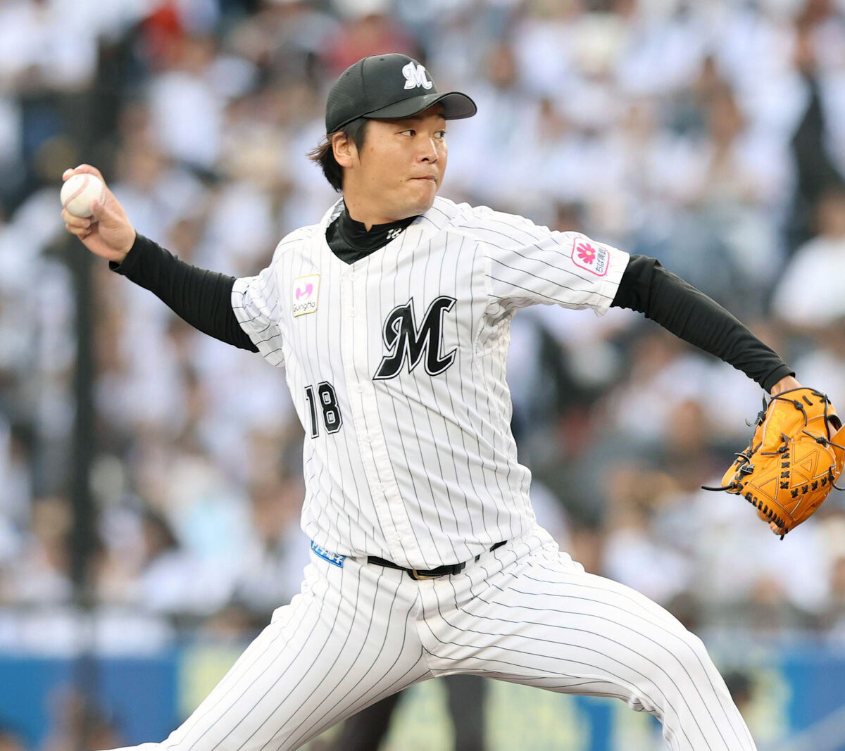 千葉ロッテマリーンズ 伊藤義弘 背番号30 支給品実使用Tシャツ Nakano