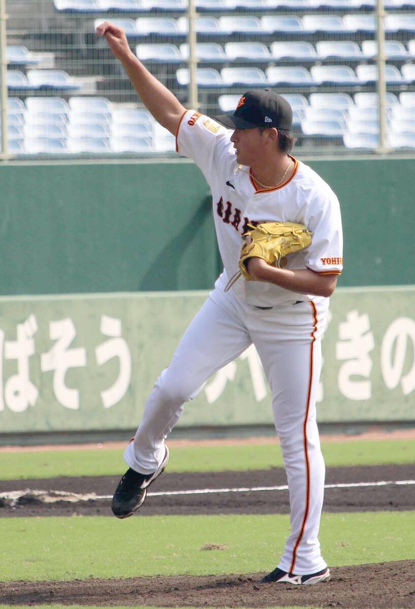 巨人】堀田賢慎がチェンジアップを使わずに3回1失点「ありがたみが