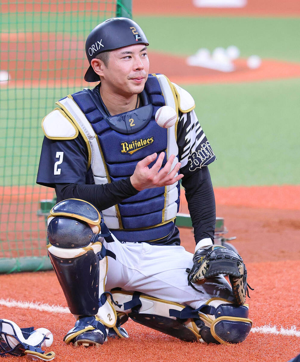 オリックス】6日から侍ジャパン強化合宿参加の若月健矢がピッチコムに