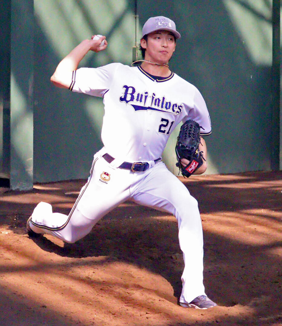 オリックス】山崎颯一郎が高知C初ブルペンで68球「最後に力が伝わる