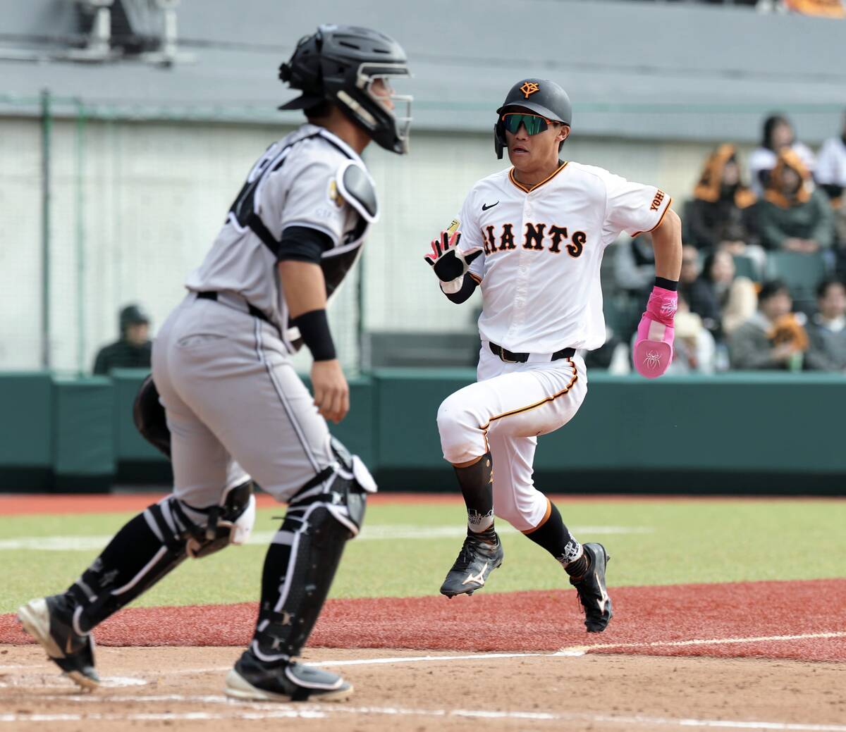 巨人】代走起用から三盗→内野ゴロで生還 舟越秀虎が足で魅せる「僕の