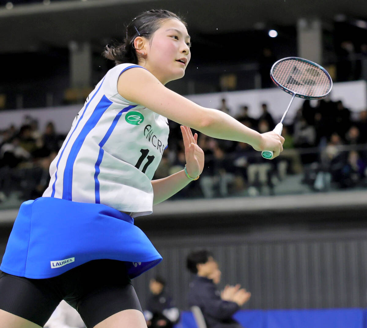 バドミントン】昨年シングルス女王・宮崎友花が初戦突破「（連覇への