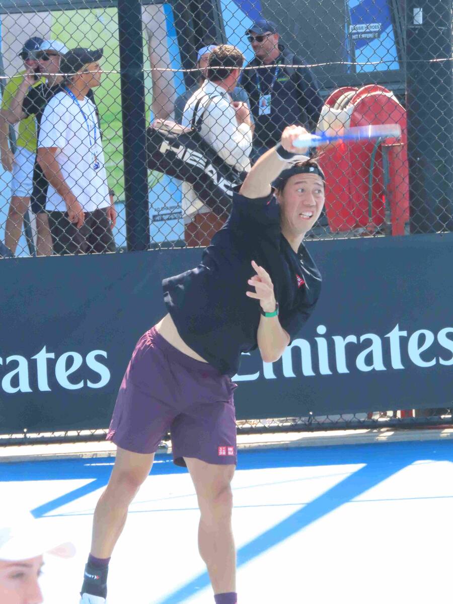 全豪テニス】錦織圭 予選1回戦は日本時間13日第4試合 第1試合は