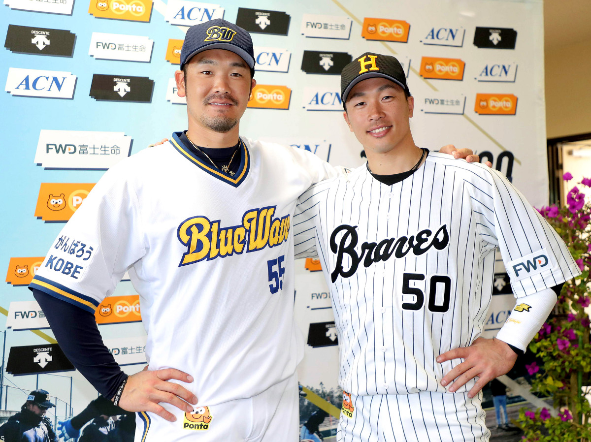 オリックス・バファローズ オーセンティックユニ2024（サード）T−岡田