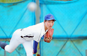 高校野球】酒田南、最速149キロのプロ注目右腕田村朋輝、県大会で