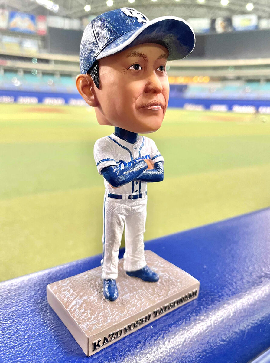 中日】立浪和義監督のボブルヘッド付きチケットを計7300枚限定で