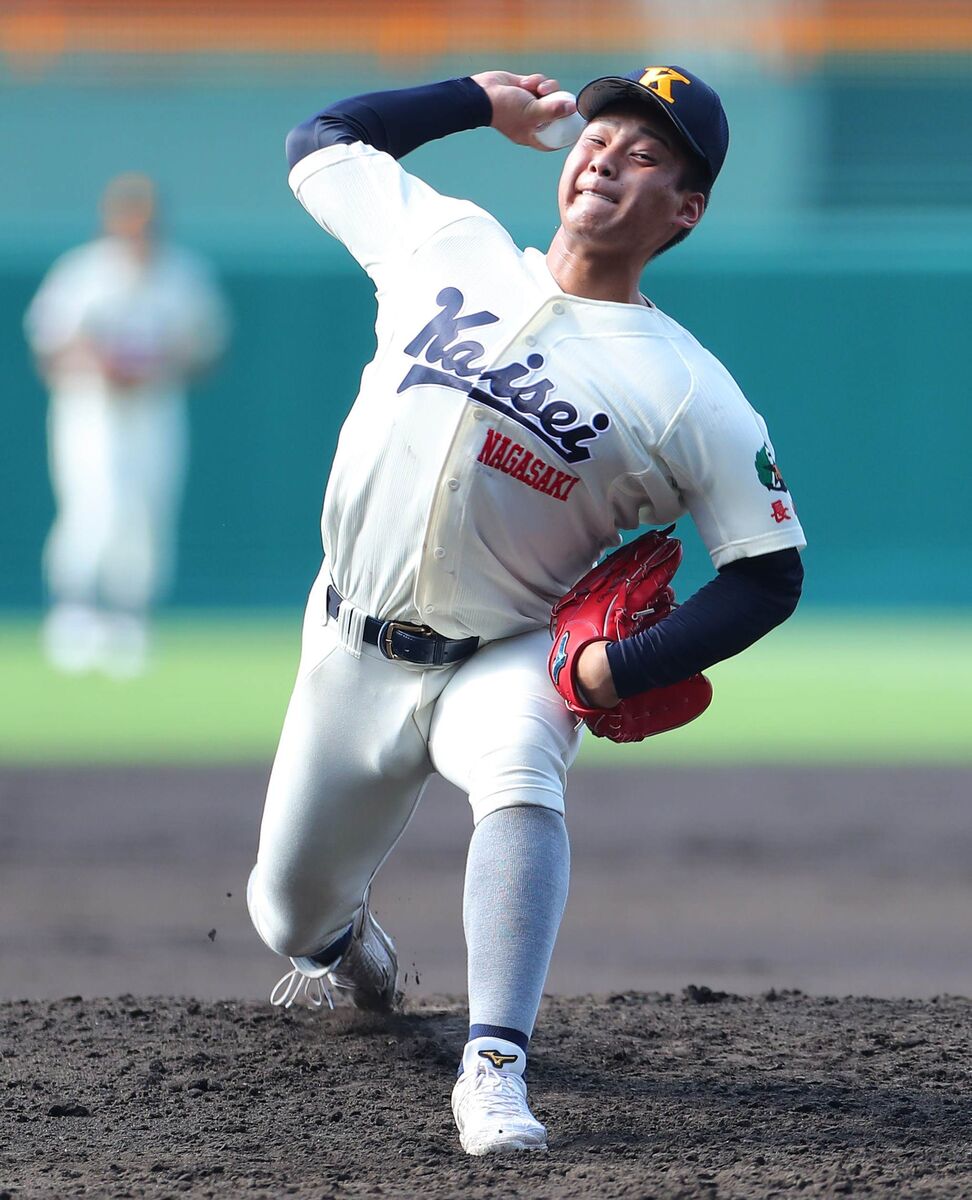 甲子園】海星がプロ注目の150キロ右腕を攻略 投げてはエース宮原が